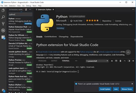Go to the github site and log in to your account. How To Install Python And Configure It With Visual Studio ...
