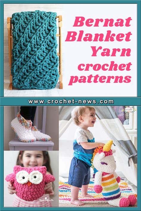 Bernat Blanket Yarn Crochet Patterns Crochet News