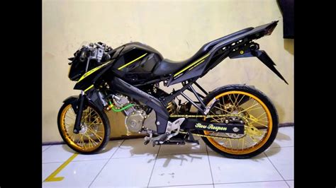 Yamaha vixion ini dirubah cat bodinya menjadi warna hijau yang keren habis. VIXION ADVANCE MODIF JARI-JARI - YouTube