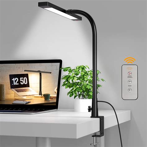 Skyleo Led Desk Lamp With Clip 360°rotating Flexible Gooseneck Work