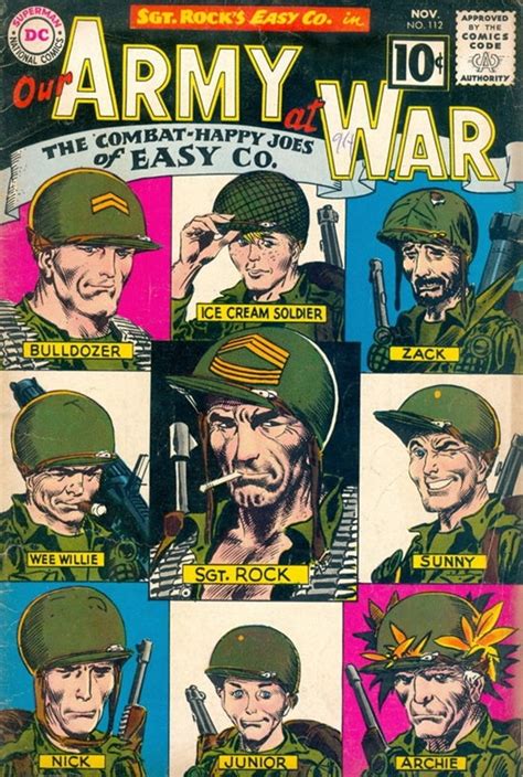 Sgt Rock And Easy Company 1961 Rnostalgia
