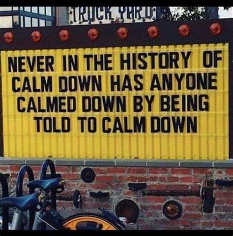 Calm Down Funny Calm Down Funny Signs Funny Pictures