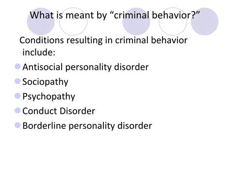 Criminal Psychology Personality Profiling Artofit