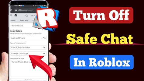 How To Disable Safe Chat In Roblox How To Turn Off Safe Chat In