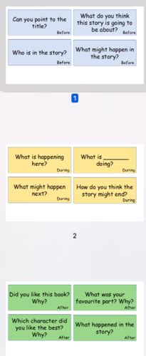 Eyfs Reading Questions Teaching Resources