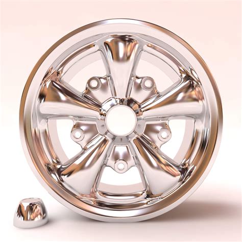 Vw Empi 5 Spoke Wheels 3d Print Model By Bayazoff