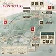 Map of Monticello | Thomas Jefferson's Monticello