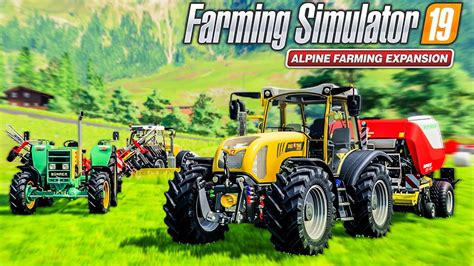 Farming Simulator 19 Alpine Expansion All New Dlc Vehicles Youtube
