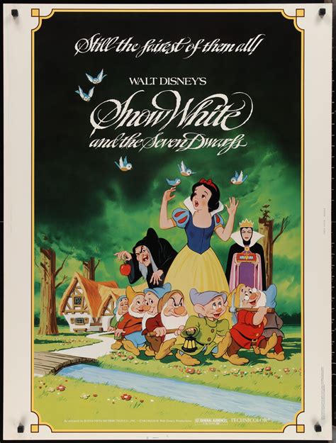 Snow White And The Seven Dwarfs 1937 Original Movie Poster Art Of The Movies