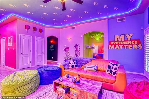 The Incredible ‘toy Story Themed Airbnb With A Woody Style Bedroom And