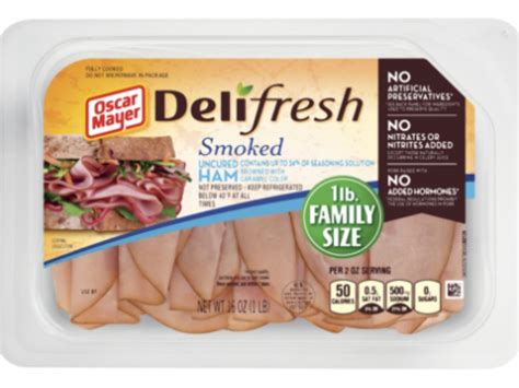 Deli Fresh Ham Nutrition Facts Eat This Much