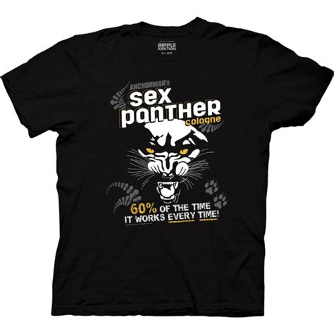 anchorman sex panther cologne 60 percent t shirt