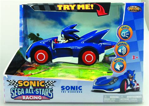 FEB131645 SEGA ALL STARS RACING SONIC BATTERY OP CAR Previews World