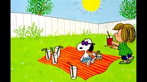 snoopy and peppermint patty drive each other nuts 1968 youtube