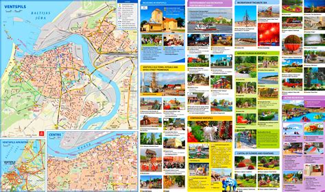 Ventspils tourist map