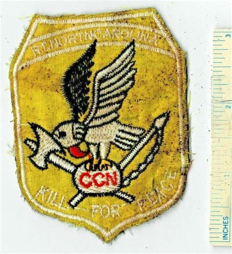 Vietnam War Us Army Recon Team North Carolina Airborne Shoulder Patch