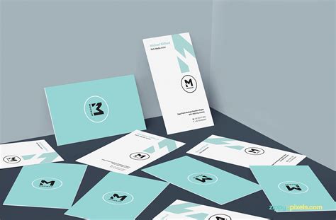business card design mockup  behance