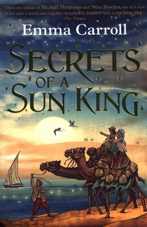 Secrets Of A Sun King By Carroll Emma 9780571328499 Brownsbfs