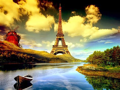 Eiffel Tower Beautiful Colorful Wallpapers Eiffel Tower