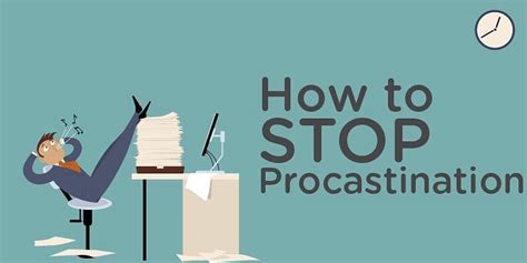 Tips To Help You Stop Procrastinating And Start Working
