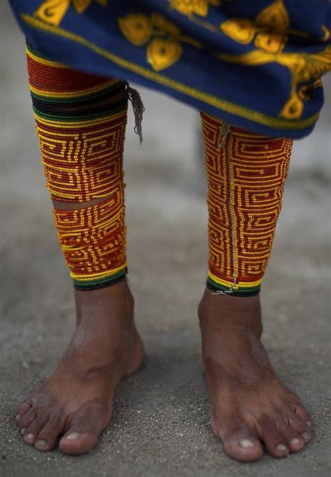 Kuna Legs Kuna Is A Tribe Of Indigenous People In Panama And Colombia