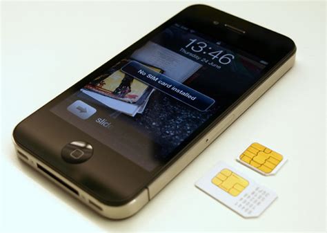 Credit card created by apple, designed for iphone; It's official: The SIM card is shrinking! - Gigaom