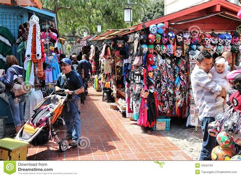 Olvera Street Los Angeles Editorial Photo Image Of Stall