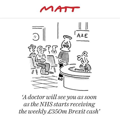 The Telegraph Matt Cartoon The Doctors Will See You When The Nhs