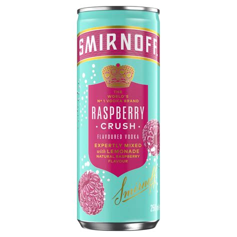 Smirnoff Extends Its Portfolio With New ‘raspberry Crush And Lemonade