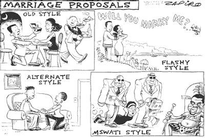 Swazi Media Commentary SWAZI KINGS BRIDE COMES OF AGE