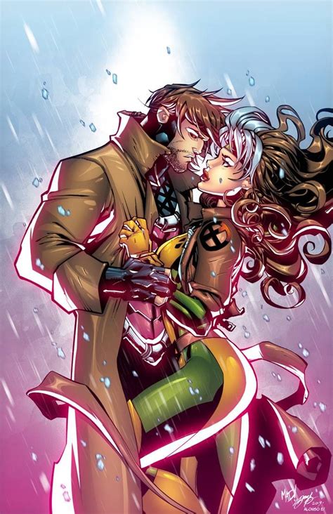 Gambit And Rogue By Alonsoespinoza On Deviantart Marvel Rogue