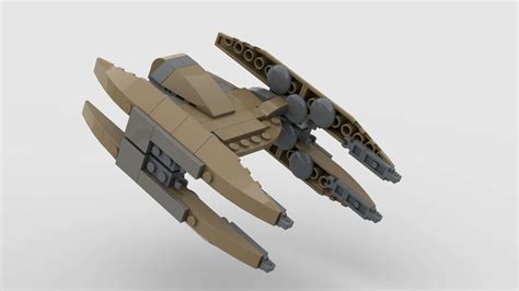 Vulture Droid Starfighter Tan Version Mochub