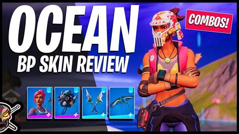 Ocean Skin Review Gameplay Combos Riptide Ocean Edit Style Review