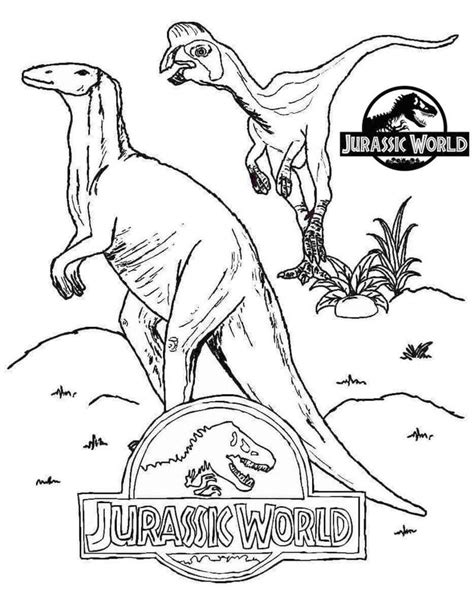 Free Printable Jurassic World Coloring Pages EverFreeColoring Com