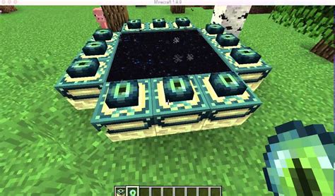 How To Make An Ender Portal In Minecraft 189 Youtube