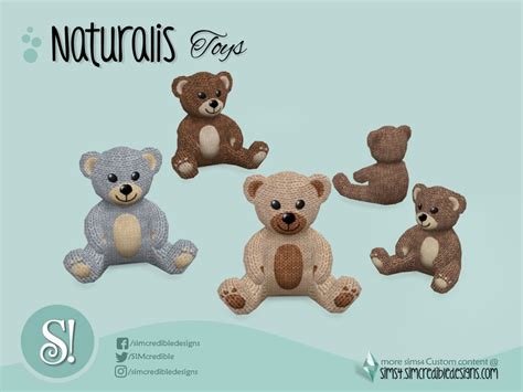 The Sims Resource Naturalis Teddy Bear