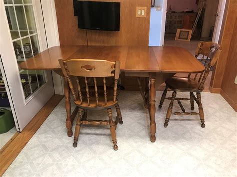 Lot 135 Very Nice S Bent And Bros Dining Room Table W2 Chairs Adam