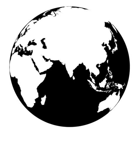 Globe Clipart Vector Black And White 10 Free Cliparts Download Images