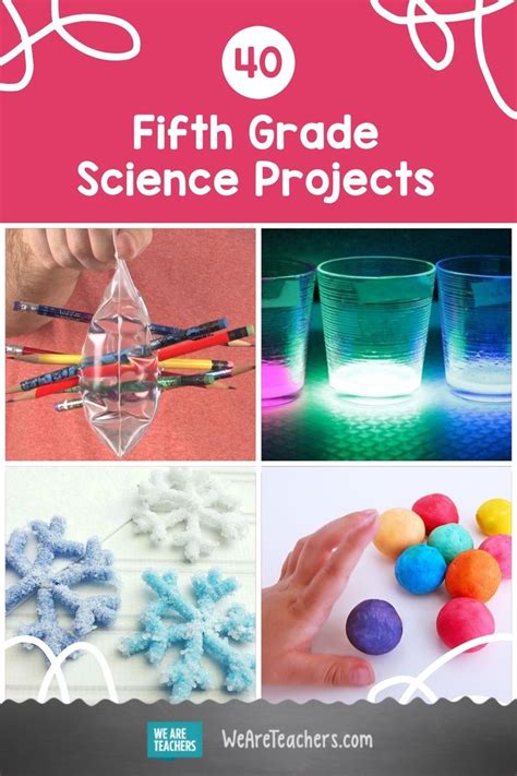 Elementary School Science Projects Fifth Grade Science Projects 4th