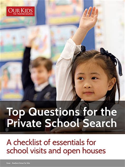 Questions To Ask Private Schools Thank You
