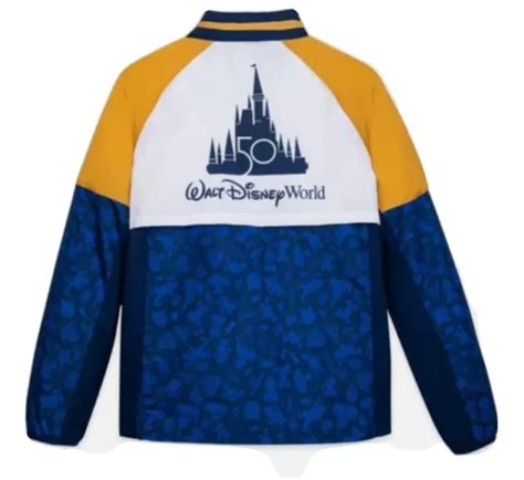 Nwt 2021 Walt Disney World 50th Anniversary Castle Windbreaker Jacket