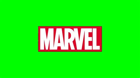 Animated Marvel Logo Green Screen Youtube