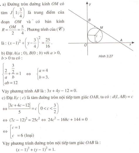 trong mặt phẳng với hệ tọa độ oxy cho điểm m 2 1 và đường thẳng d x y 1 0 viết phương trình