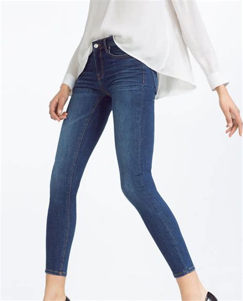 SKINNY MID RISE TROUSERS JEANS WOMAN Women Jeans Skinny Mid
