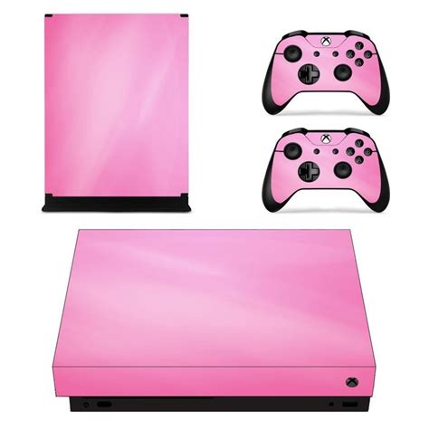 Pink Xbox One X Skin Decal For Console And 2 Controllers Xbox Xbox