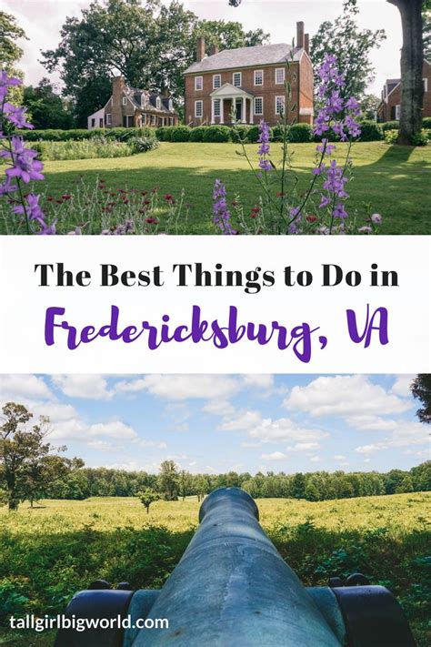 Whether your traveling to the national museum of usmc, the quantico marine base, for the united states marine corps or the locust shade park, the marriott courtyard is located nearby. The Best Things to Do in Fredericksburg, VA | Tall Girl ...