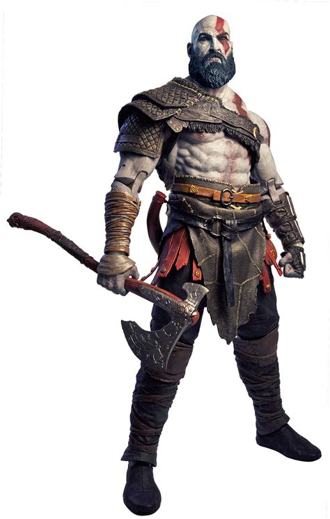 The character has been through a lot, from his days as a warrior in the credit for actually designing kratos goes to charlie wen, who was the director of the visual development of the first god of war. God of War (2018) - 7″ Scale Action Figure - Kratos ...