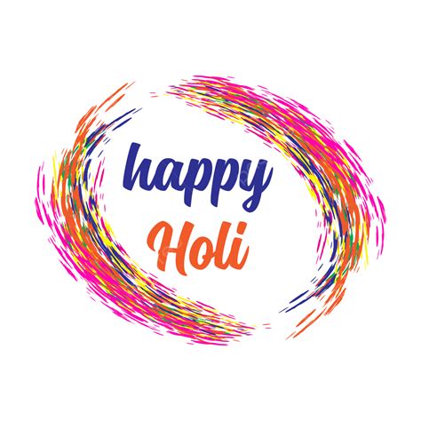 Happy Holi Color Vector Png Images Colorful Happy Holi Vector
