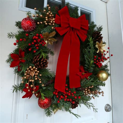 How To Make A Gourmet Homemade Christmas Wreath And Simple