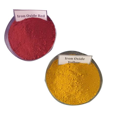 Inorganic Pigment Red Iron Oxide Pigment Color For Concrete Cement